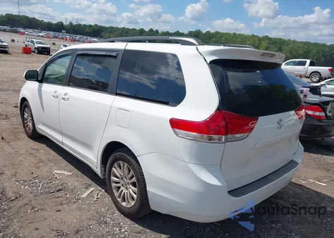 2014 Toyota Sienna Xle V6 8 Passenger из США, поврежденный, VIN 5TDYK3DC3ES525044